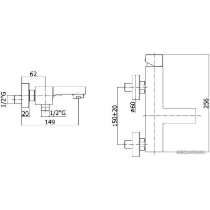 Смеситель Paffoni Elle EL022NO