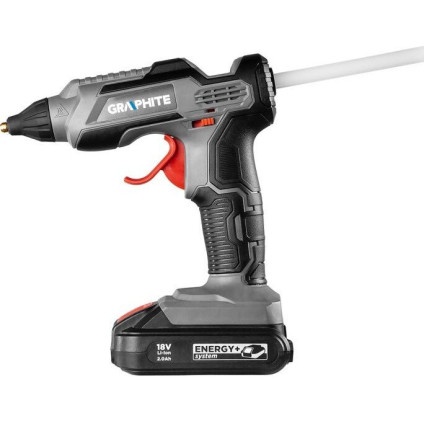Термоклеевой пистолет GRAPHITE 58G040 (без АКБ)