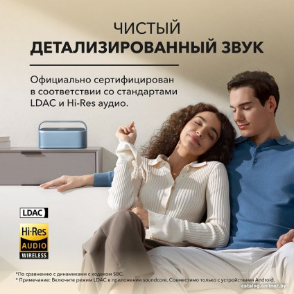 Беспроводная колонка Anker Soundcore Motion X600 (синий)