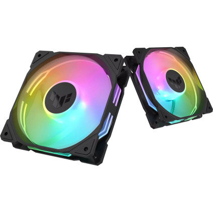 Комплект вентиляторов для корпуса ASUS TUF Gaming TR120 ARGB Reverse Triple Pack (черный)