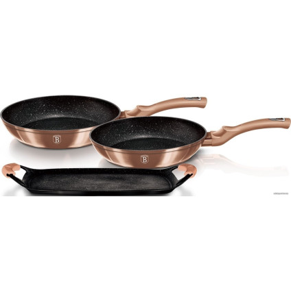 Набор сковород Berlinger Haus I-Rose Edition BH-1669