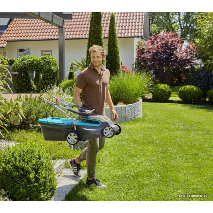 Газонокосилка Gardena PowerMax 32/36V P4A 14621-20 (с 2-мя АКБ)