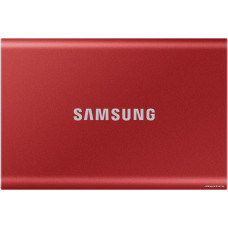 Внешний накопитель Samsung T7 500GB (красный)