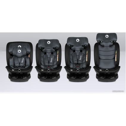 Детское автокресло Lionelo Bastiaan RWF i-Size (серый)