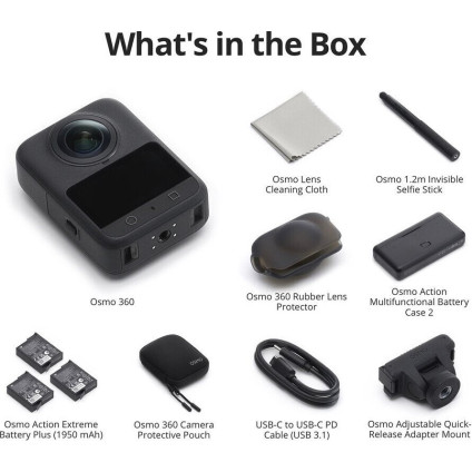 Экшен-камера DJI Osmo 360 Adventure Combo