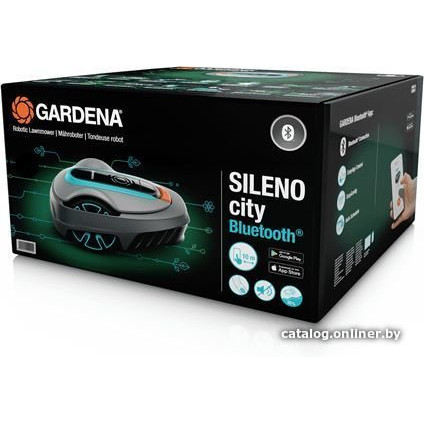 Газонокосилка-робот Gardena Sileno City 600 15010-32