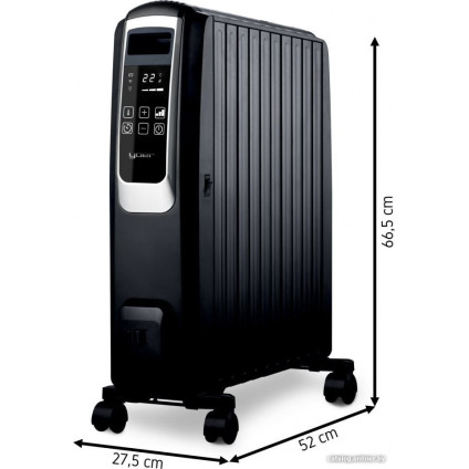 Масляный радиатор Yoer Inferno OFR1025BK