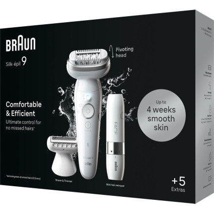 Эпилятор Braun Silk-epil 9 9-341