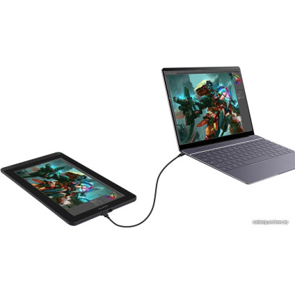 Графический монитор Huion Kamvas 13 (фиолетовый)