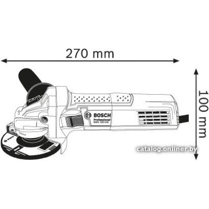 Угловая шлифмашина Bosch GWS 750 S Professional 0601394121