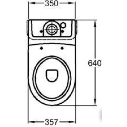 Унитаз напольный Keramag iCon Rimfree 200460000 (без бачка, без сиденья)