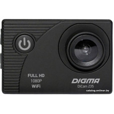 Экшен-камера Digma DiCam 235 (черный)