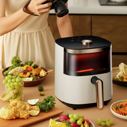 Аэрогриль (аэрофритюрница) Deerma DEM-KZ30W