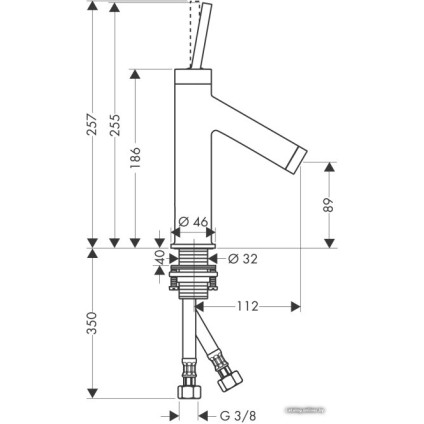 Смеситель Axor Starck 10117000
