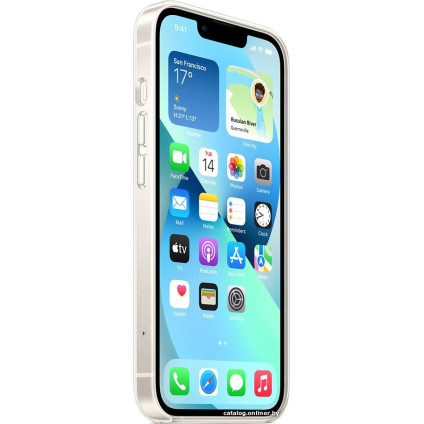 Чехол для телефона Apple MagSafe Clear Case для iPhone 13 (прозрачный)