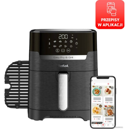 Аэрогриль (аэрофритюрница) Tefal Easy Fry & Grill EY5058