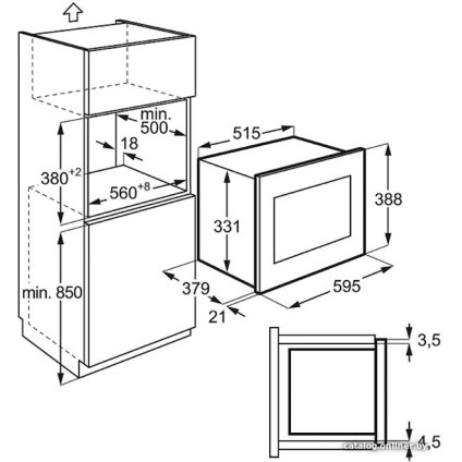 Микроволновая печь AEG MSB2547D-M