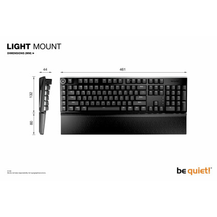 Клавиатура be quiet! Light Mount Silent Linear BT003US