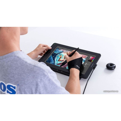 Графический монитор Huion Kamvas 13 (фиолетовый)