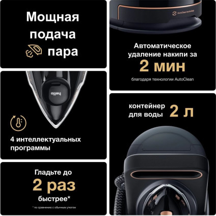 Утюг Braun CareStyle 9 IS9090BK