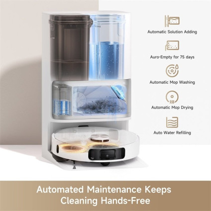 Робот-пылесос Dreame Robot Vacuum L10s Ultra Gen 2 (международная версия, белый)