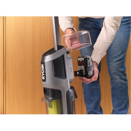 Вертикальный моющий пылесос Ryobi RHFC18BL-0 18В (без АКБ)