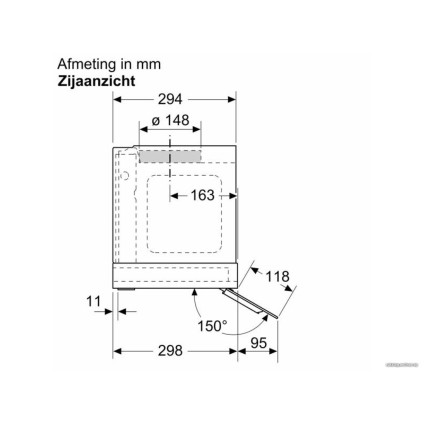 Кухонная вытяжка Bosch DBB67AM60