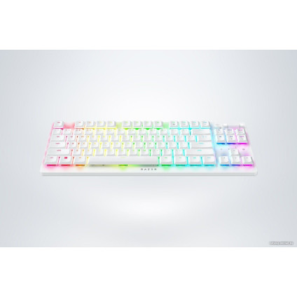 Клавиатура Razer DeathStalker V2 Pro TKL (белый, Razer Low Profile Optical Red, нет кириллицы)