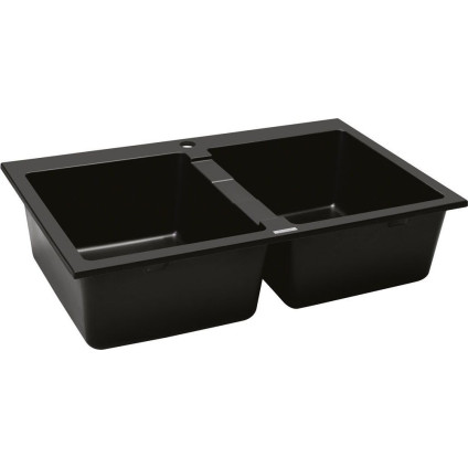 Кухонная мойка Oltens Gravan 72400300 (черный матовый)