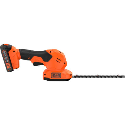 Кусторез + ножницы Black & Decker BCSS18D1-QW (с 1-им АКБ)