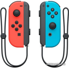 Геймпад Nintendo Joy-Con (неоновый красный/неоновый синий)