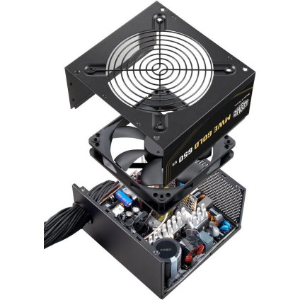Блок питания Cooler Master MWE Gold 650 V3 ATX 3.1 Non-Modular MPE-6502-ACAAG-3BEU