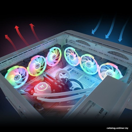 Комплект вентиляторов для корпуса Thermaltake Swafan EX12 ARGB TT Premium Edition 3-Fan Pack CL-F167-PL12SW-A