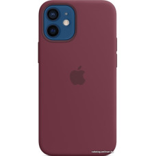 Чехол для телефона Apple MagSafe Silicone Case для iPhone 12 mini (сливовый)
