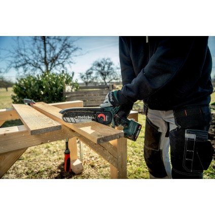 Аккумуляторная пила Metabo MS 18 LTX 15 600856500 (с 1-им АКБ)