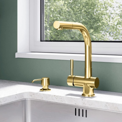 Дозатор для моющего средства Globalo Intio Gold Mat