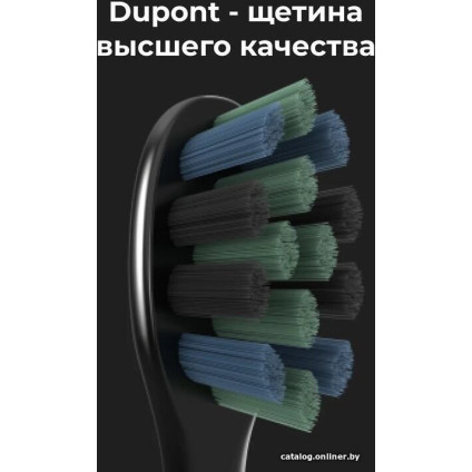 Электрическая зубная щетка AENO DB2S (3 насадки, черный)