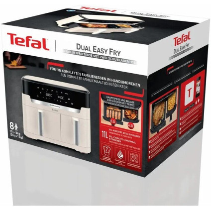 Аэрогриль (аэрофритюрница) Tefal Dual Easy Fry EY942AE0