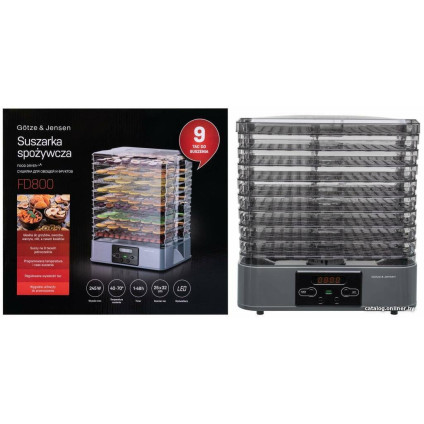 Сушилка для овощей и фруктов Goetze & Jensen FD800