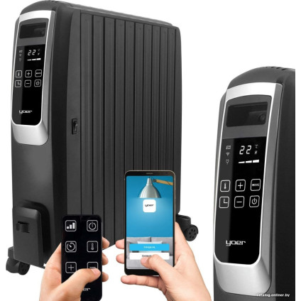 Масляный радиатор Yoer Inferno OFR1025BK