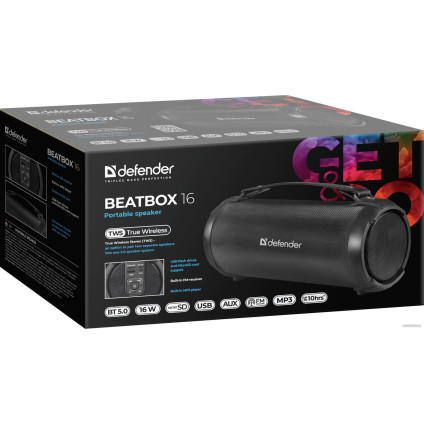 Беспроводная колонка Defender Beatbox 16