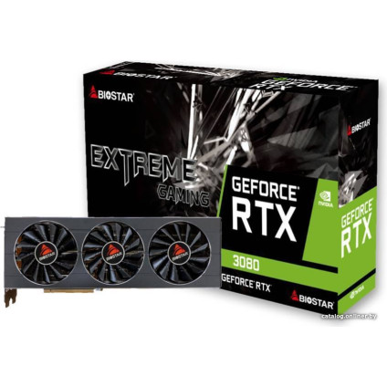 Видеокарта BIOSTAR GeForce RTX 3080 10GB GDDR6X VN3806RMT3
