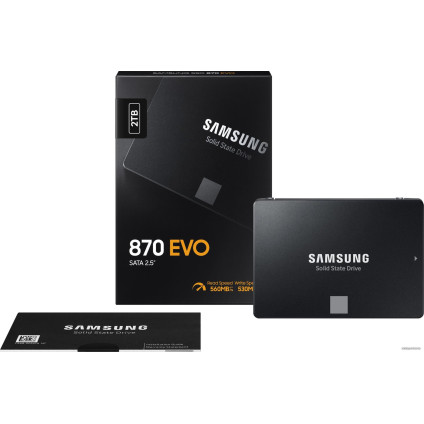 SSD Samsung 870 Evo 2TB MZ-77E2T0BW