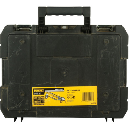 Угловая дрель DeWalt DCD740NT-XJ (без АКБ, кейс)