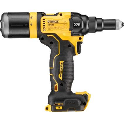 Заклепочник DeWalt DCF403NT (без АКБ, кейс)