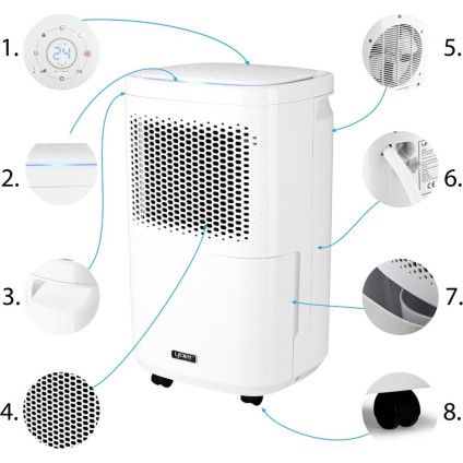 Осушитель воздуха Yoer Dryo DE02W
