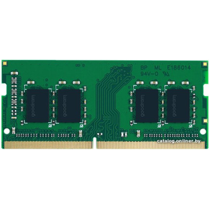 Оперативная память GOODRAM 16GB DDR4 SODIMM PC4-25600 GR3200S464L22/16G