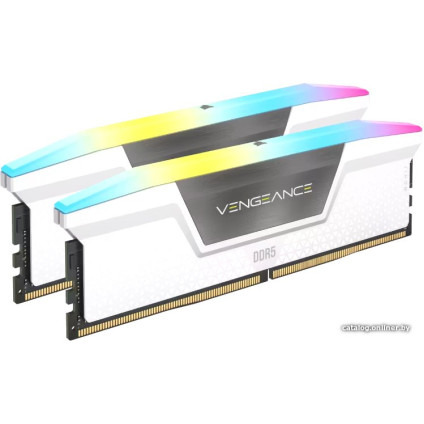 Оперативная память Corsair Vengeance RGB 2x16ГБ DDR5 6000 МГц CMH32GX5M2E6000C36W