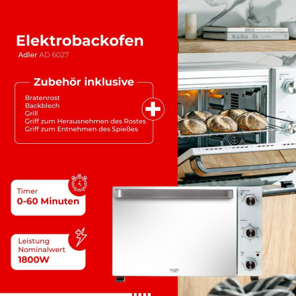 Мини-печь Adler AD 6027