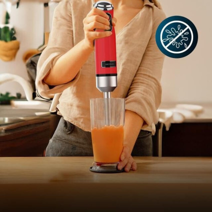 Погружной блендер Cecotec Power RetroRed 1200MAX